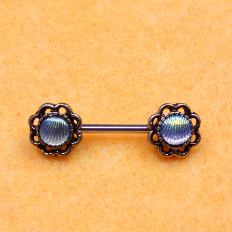 Nipple Shield,Nipple Ring,Nipple Piercing Nipple Barbell Ring,14g