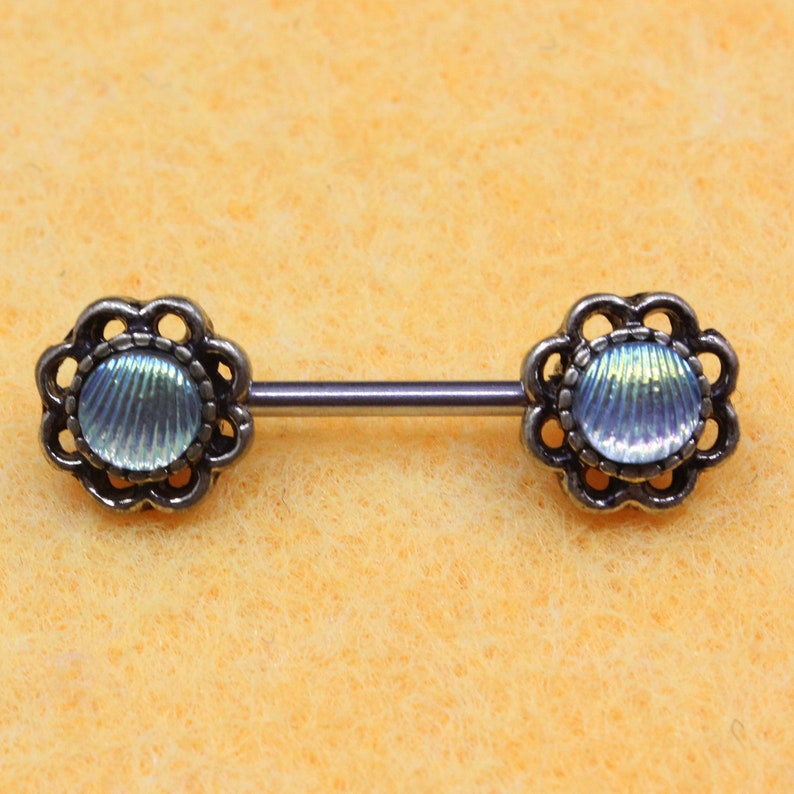 Nipple Shield,Nipple Ring,Nipple Piercing Nipple Barbell Ring,14g