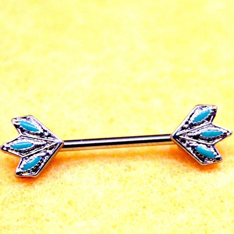 Nipple Ring Barbell Nipple Jewelry Surgical Steel Bridge Barbell