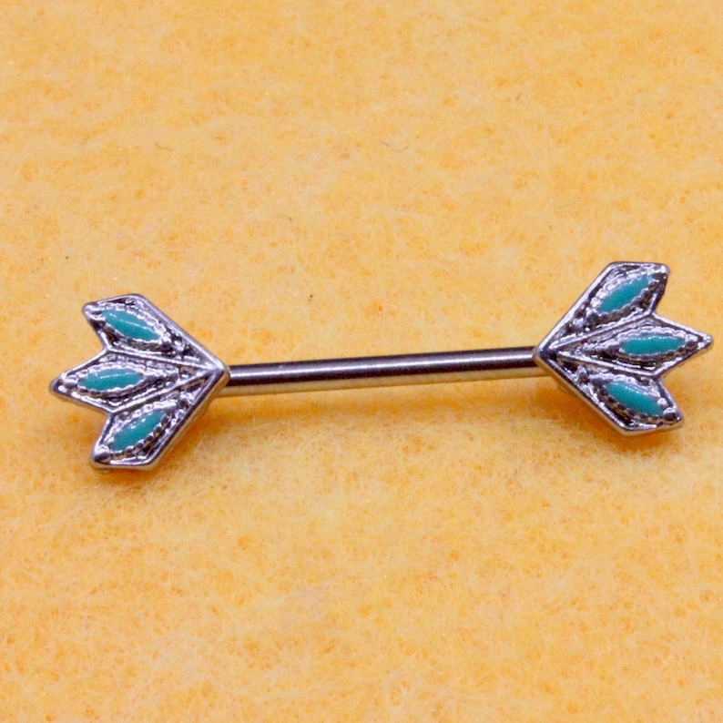 Nipple Ring Barbell Nipple Jewelry Surgical Steel Bridge Barbell