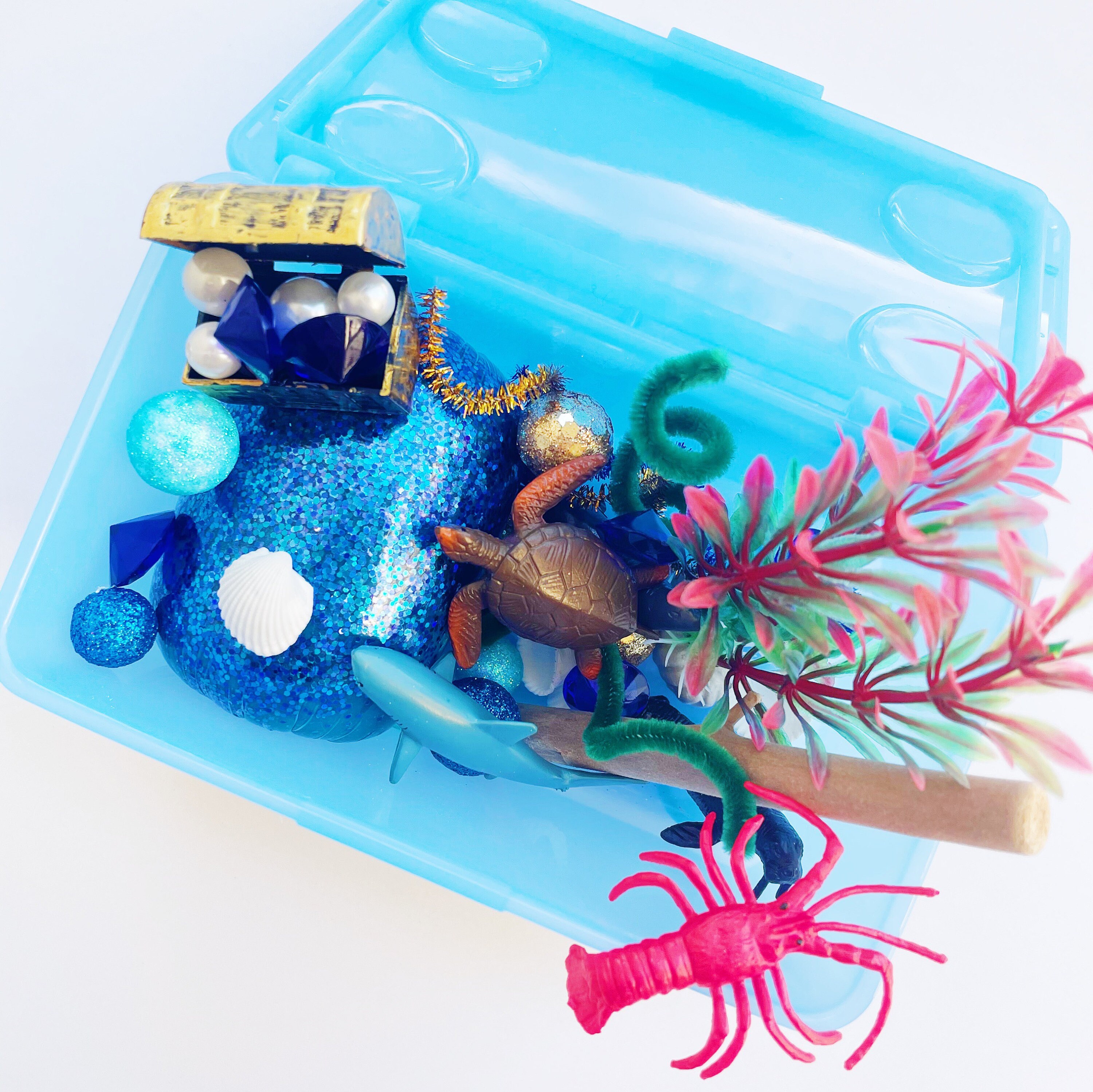 Ocean Play Dough Kit Under the Sea Play Dough Kit Mini Etsy