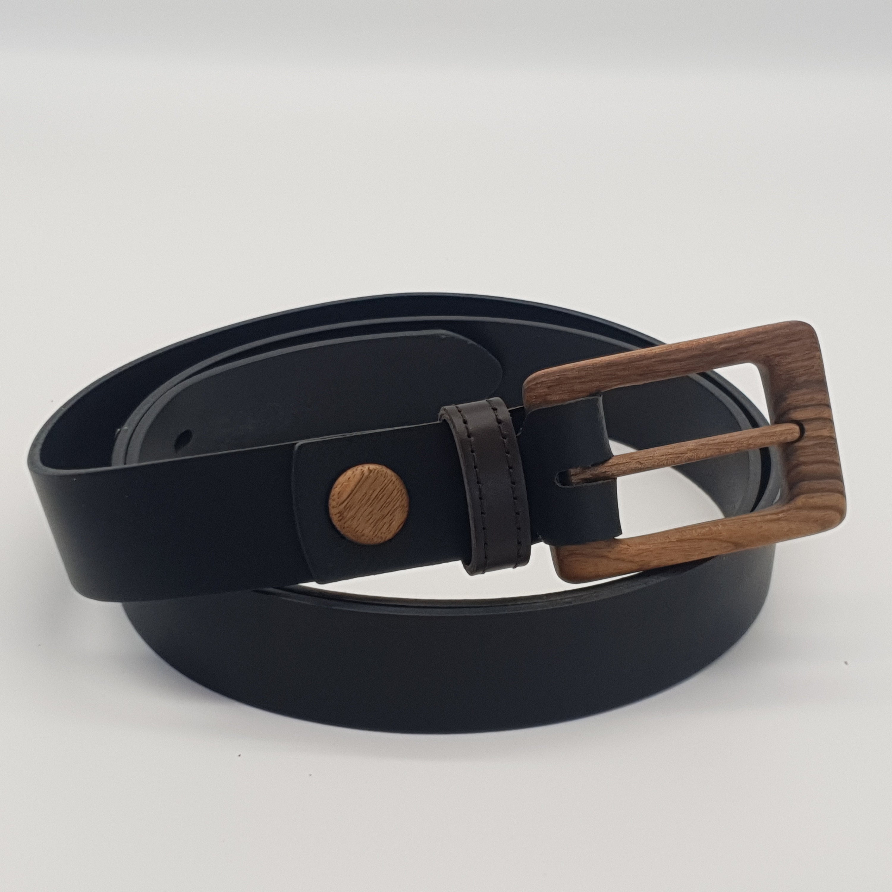 LONGCHAMP Paris Brown with gold buckle Cow & Calf Leather BELT - Made in  France