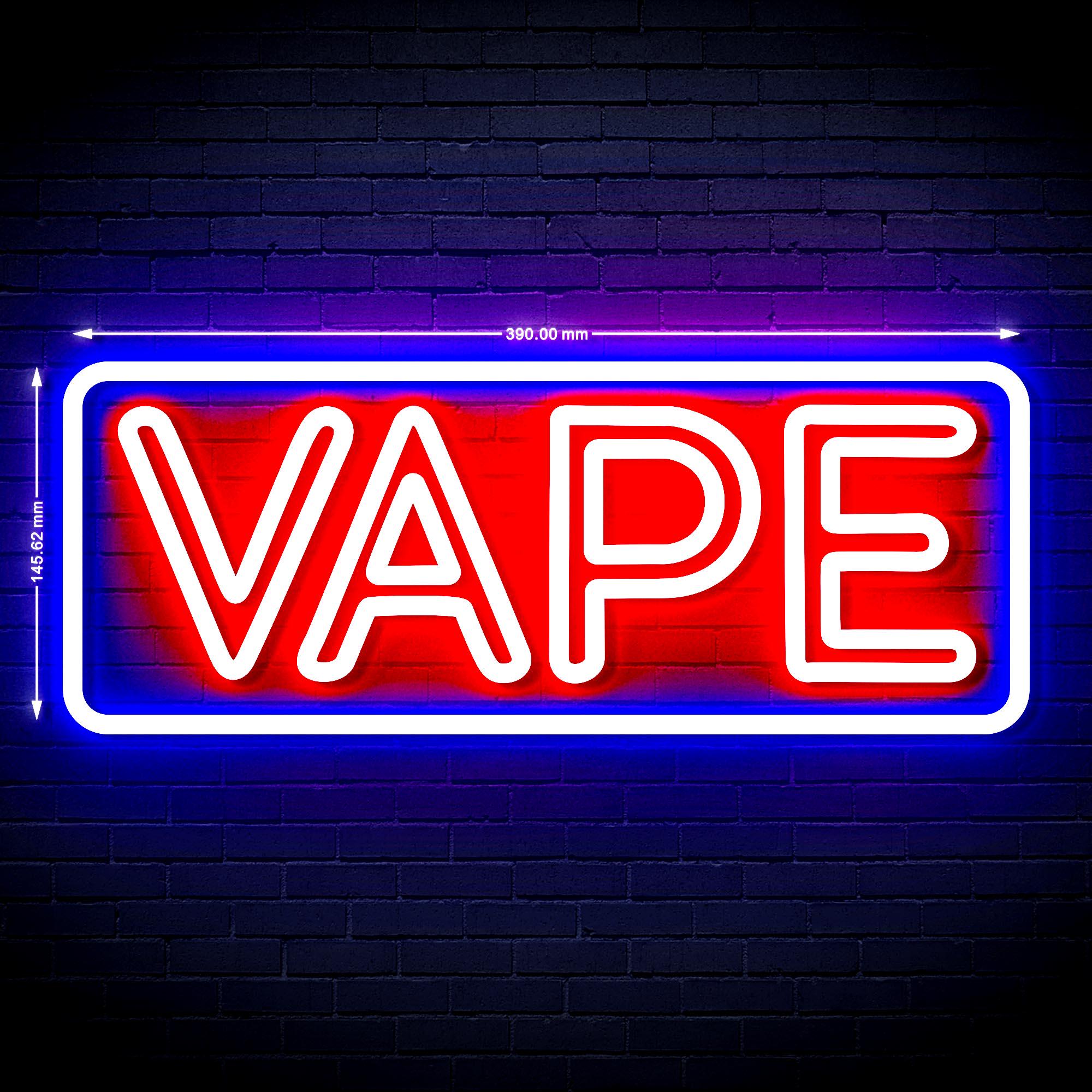 elfbar nachfüll pod läuft aus Demon Vape Logo Neon Sign for Vape Shop & Room Decor — Vital Neon