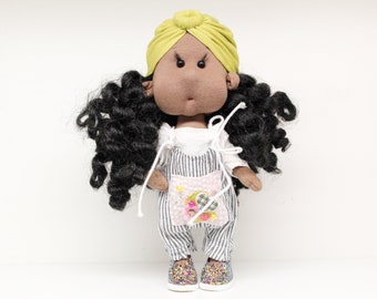 ZAZA Handmade fabric doll,Textile doll