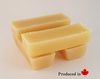 100% Pure Canadian Beeswax 4 - 1 oz bars (4 oz total) Cosmetics, Crafts & More.