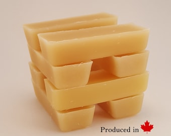 100% Pure Canadian Beeswax 8 - 1 oz bars (8 oz total) Cosmetics, Crafts & More.