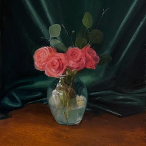 Original Oil Painting on board - unframed
