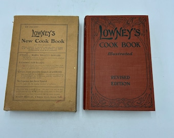 1912 Lowneys Kochbuch – Neu in der Box/ Nie benutzt/ Mit Werbung!
