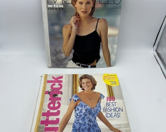 Énormes livres de mode de 1999 / McCall's ou Butterick