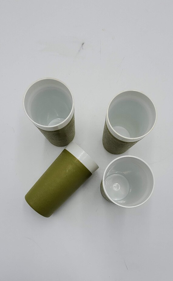 Vintage Insulated Tumblers/ Set of 4