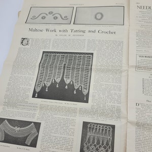 Revistas Needlecraft/ Lote de 10/ 1916-1918 imagen 2