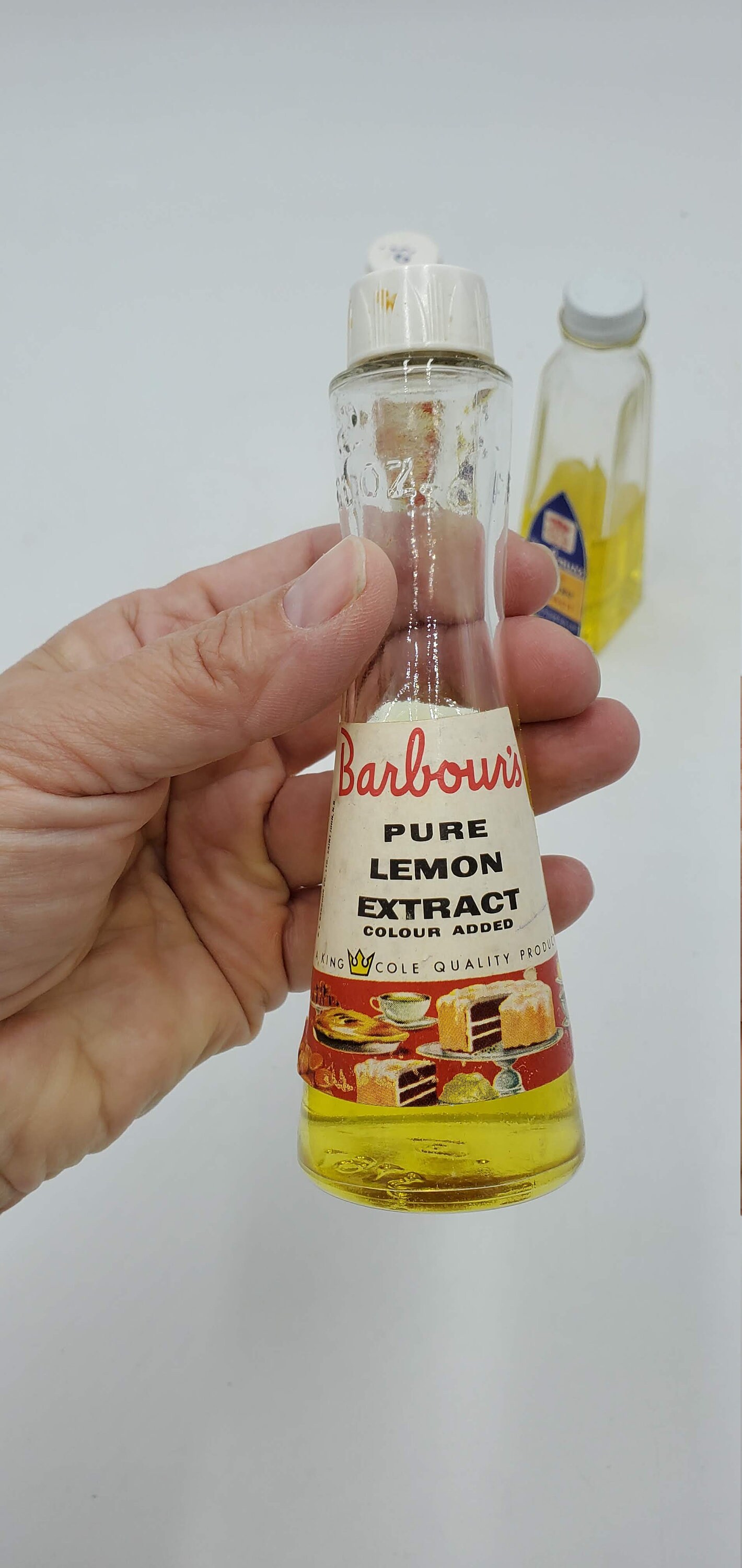 1950s Baking Extracts / Lot of 4 bottles / Used Etsy