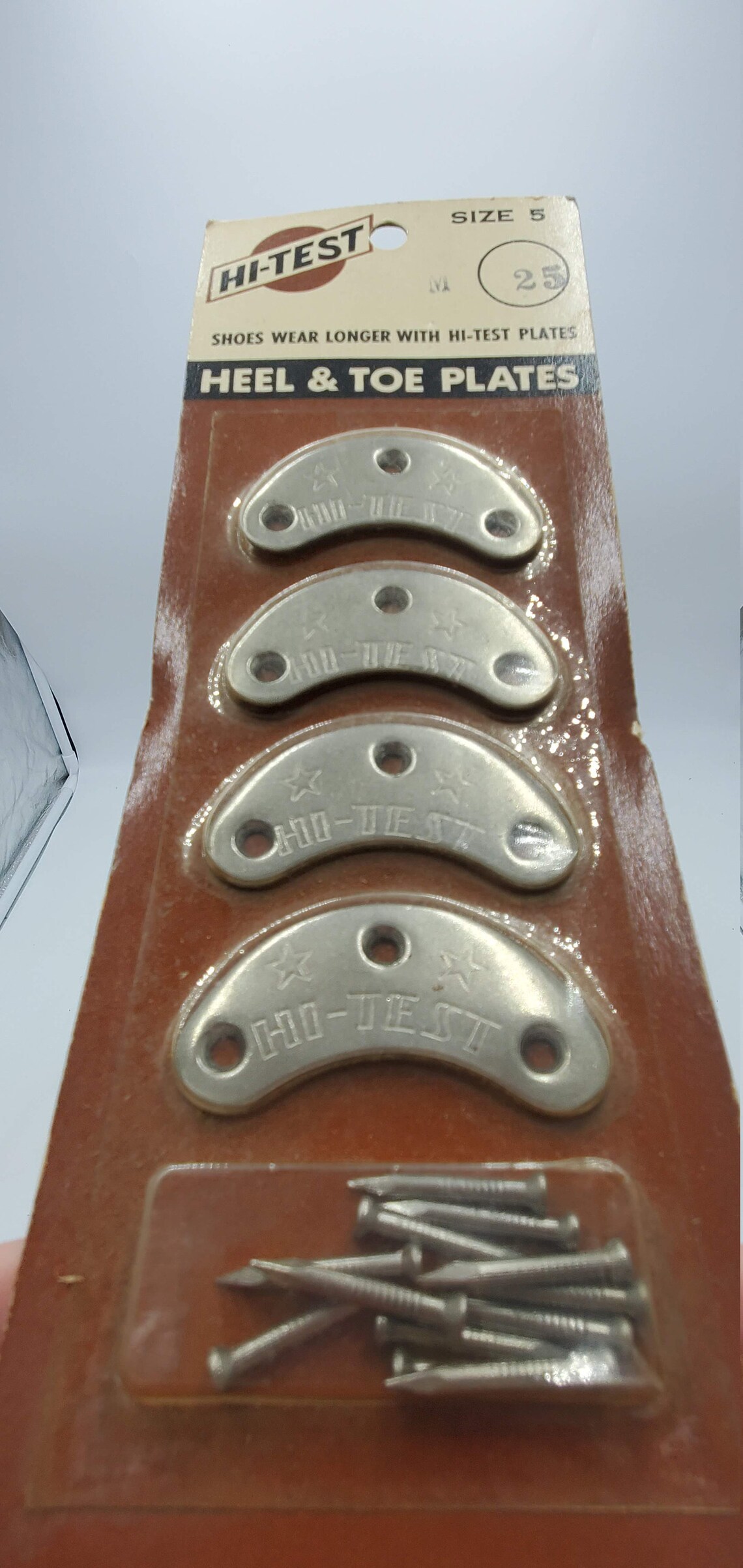 HiTest Heel and Toe Plates / New in Package / 1970s / Sold Etsy