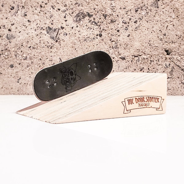 The Door Stopper ( Kicker ) for fingerboard - made out of premium birch plywood