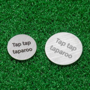 Tap Tap Taparoo Golf Ball Marker