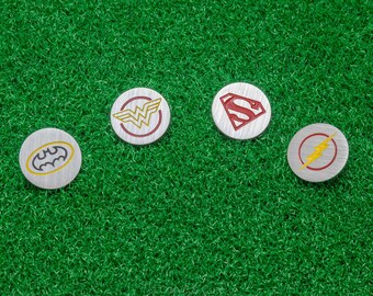 DC Heroes Golf Ball Marker