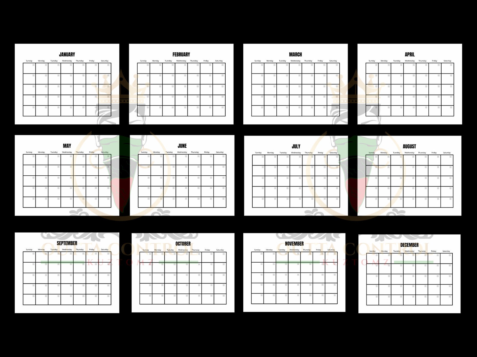 blank-12-month-calendar-printable