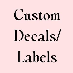 custom orders