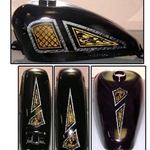 Motorcycle Vinyl Decal Graphic Set,