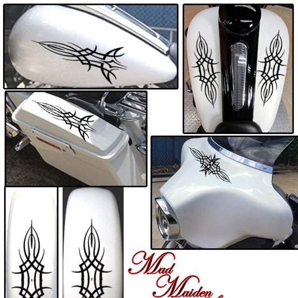 Motorcycle Pinstripe Decal Etsy