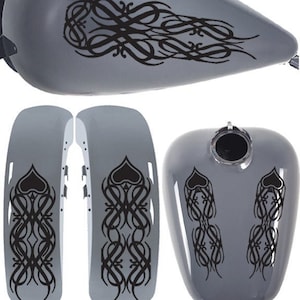 Pinstripe set Universal decals for Harley Honda Yamaha Victory Kawasaki Suzuki BMW Indian MOTO Motorcycle