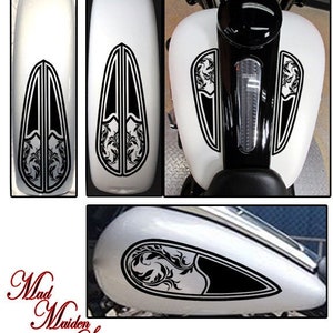Motorcycle Decals Set, Universal for Honda, Harley, Victory, Yamaha, BMW, Kawasaki, Suzuki, Ducati
