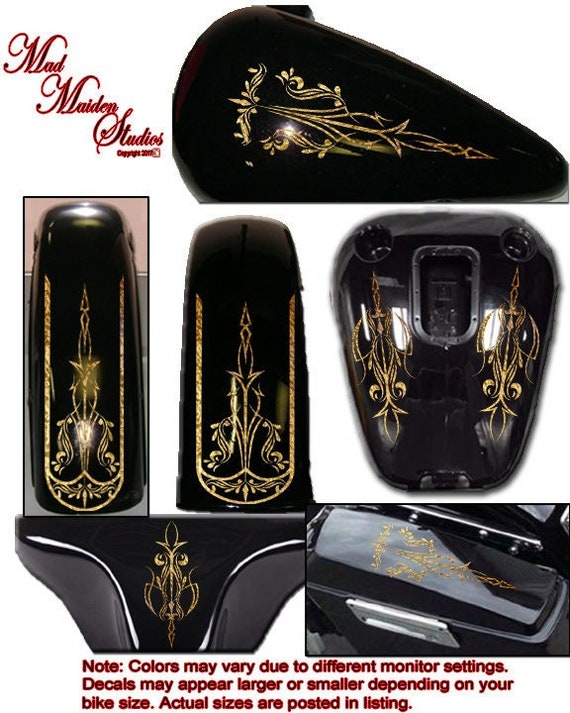 Motorcycle Graphics Decals Vinyl Set Universal for Honda Etsy