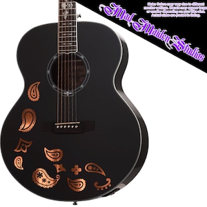 Rock Your Gear with Guitar and Bass Vinyl Decal Set - Universal Fit, Easy Peel and Stick.
