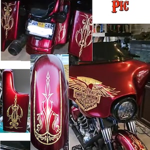 Motorcycle & Trike Decals for Bike, Touring, Bagger, and Trike. Pick ...