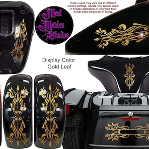 Motorcycle Trike Decal Set: Universal Fit, Made in USA