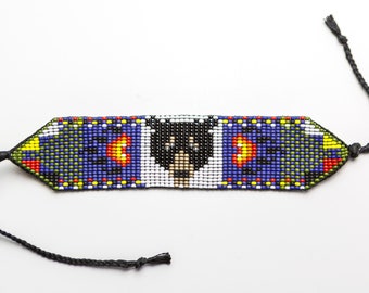Handmade Bear Medicine Seed Bead Bracelet
