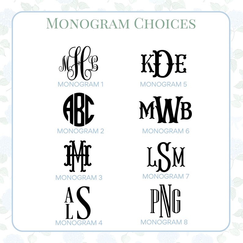 Personalized Custom Notepad: Custom Monogram Stationery Gift for ...