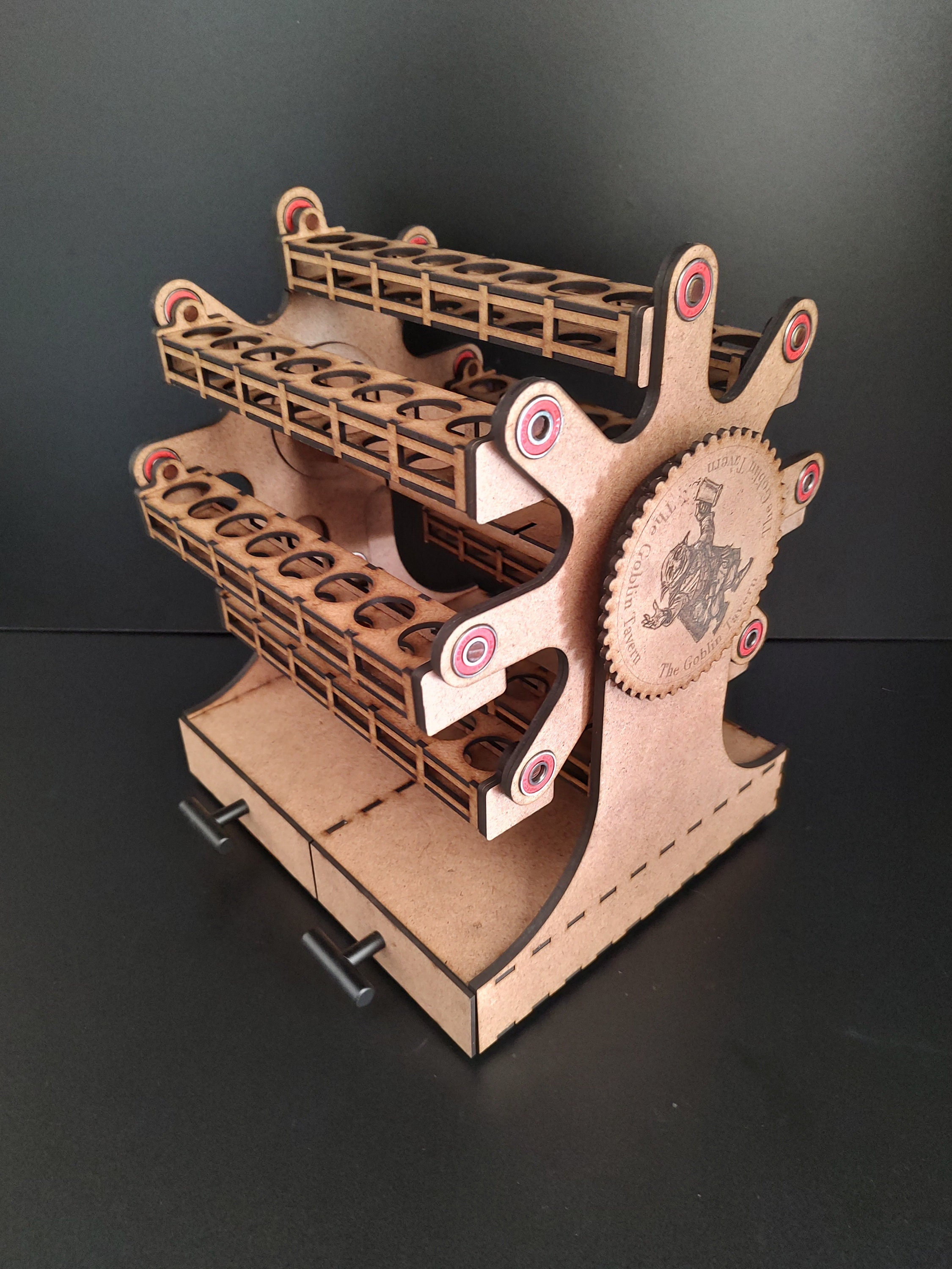 New paint rack for miniature paints - Made on a Glowforge - Glowforge  Owners Forum