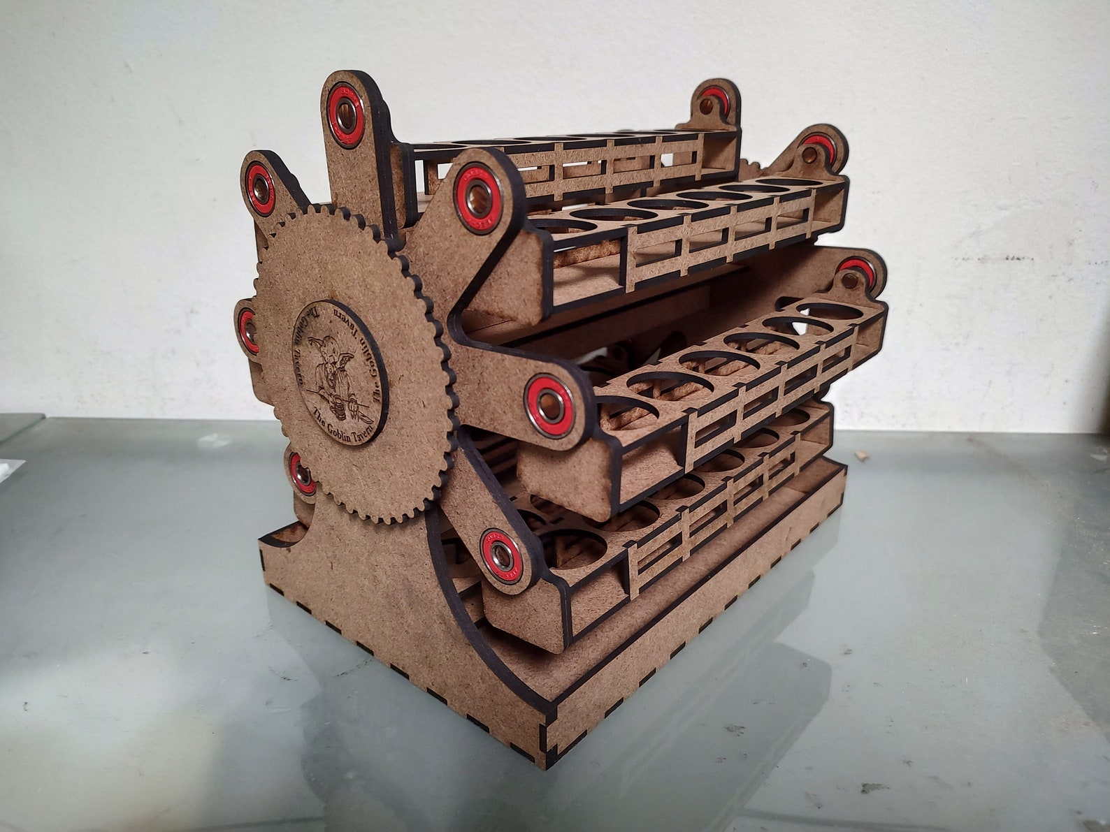 Carousel Paint Storage Rack for 48 Paints Etsy