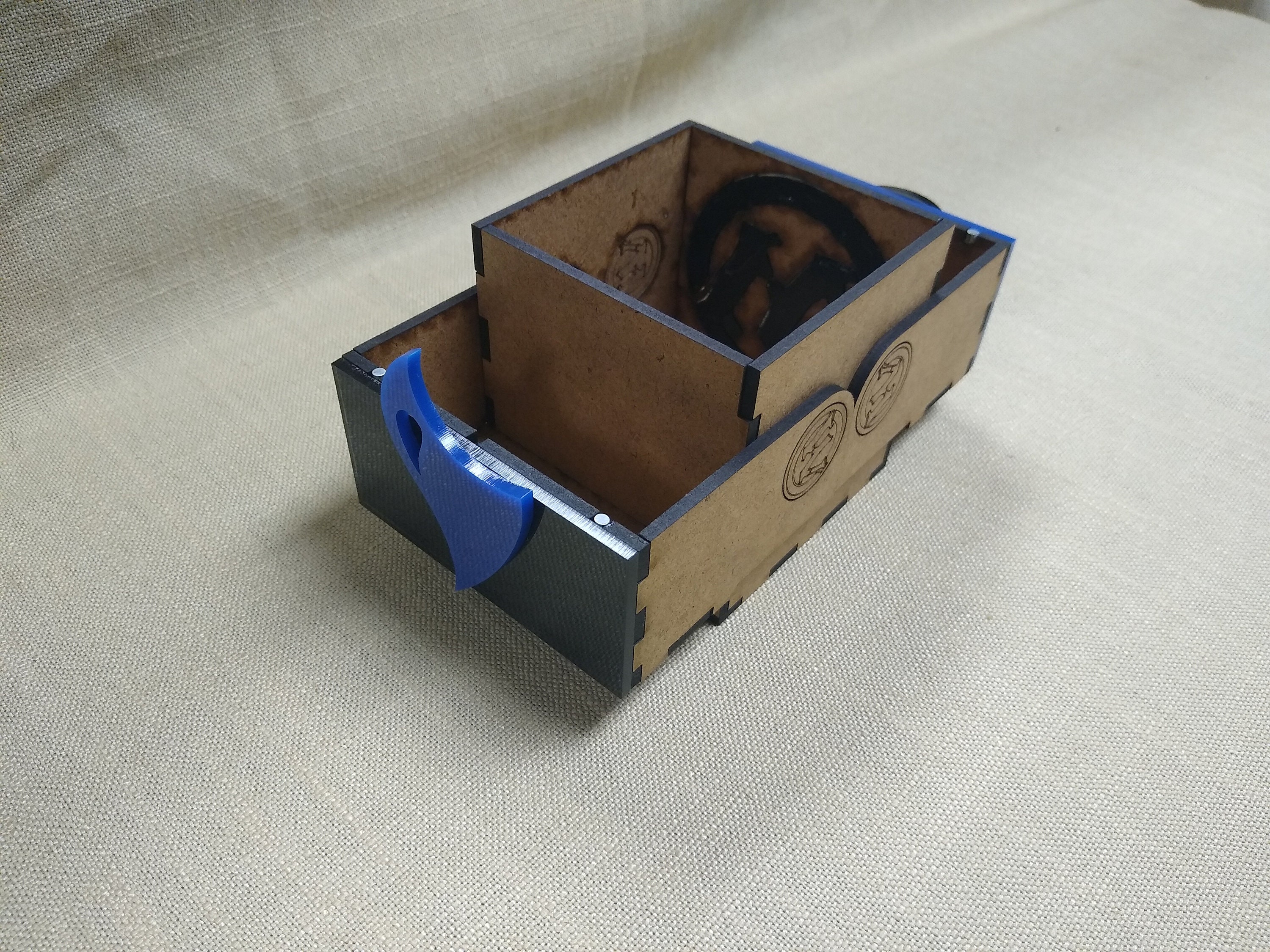 Dimir Magic the Gathering Deck Box Card Storage Etsy