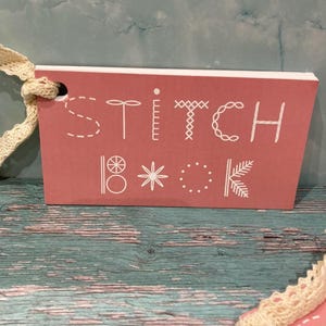 Sewing/Embroidery Stitch Guide Booklet: Sewing by Numbers, 15 Pages