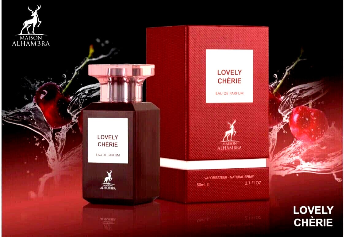 Lovely Cherie Perfume EDP 80ml by Maison Alhambra U. A .E 