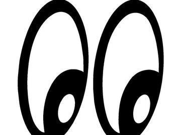 Calcomanías de vinilo Big Eye: calcomanías personalizadas para autos, barcos y más