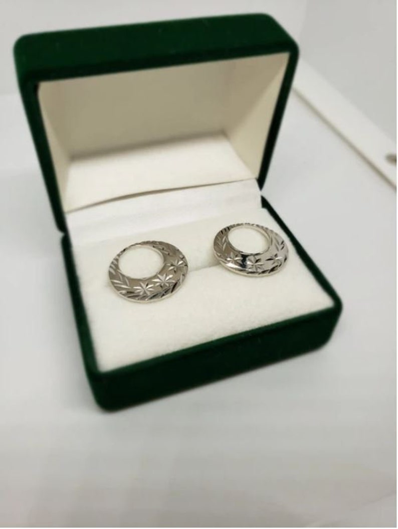 925 Sterling Silver Gold Plated Nattiyan Earrings