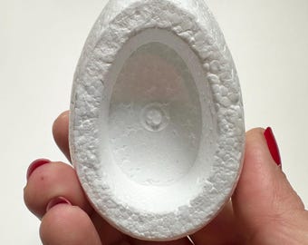 Make Your Own Pushpin Ornament / EPS Foam Egg Diorama / High Density Polystyrene Panorama / Vintage Style Pushpin Ornament Base