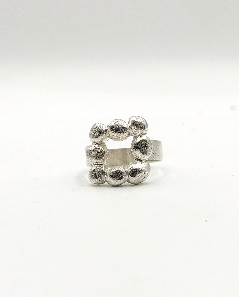 Bubble Silver Ring