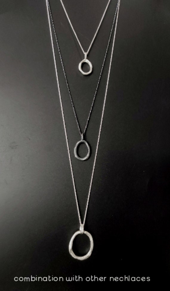 【BLACKPURPLE】[silver925] Luce Circle Pendant 10mm Sterling Silver Large Purple Fiber Optic Skull Pendant