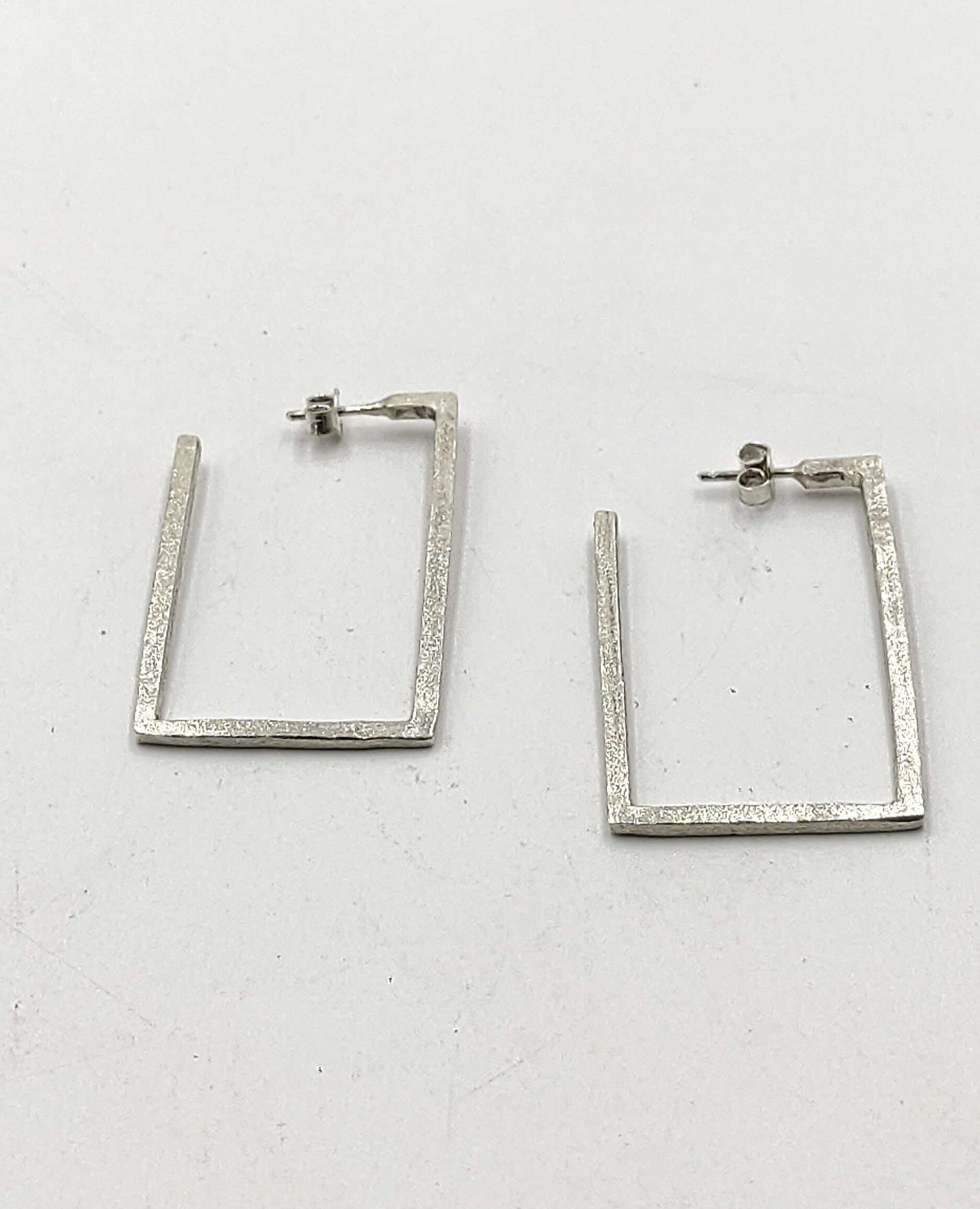 thumbnail image 2 of 555Jewelry Stainless Steel Large Drop Geometric Dangle Earrings... 2 of 14
