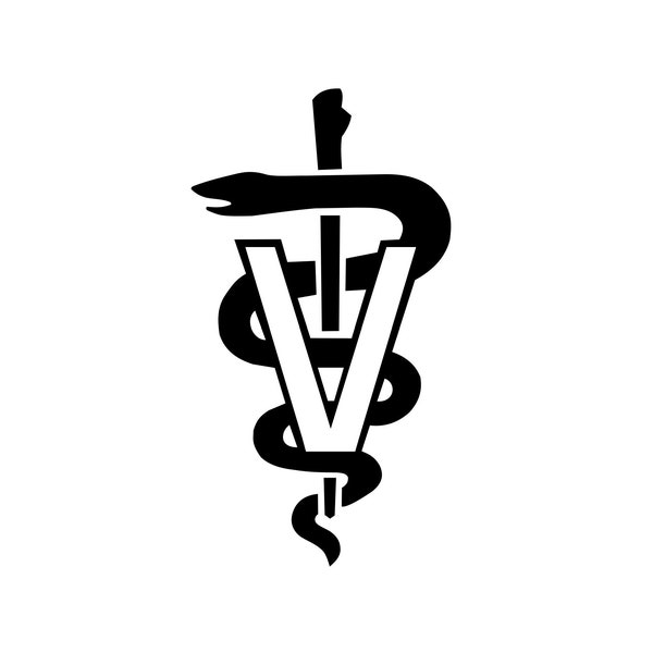 Veterinarian Symbol SVG File, Veterinarian Caduceus SVG, Veterinarian Logo, Veterinarian Design, Veterinarian SVG