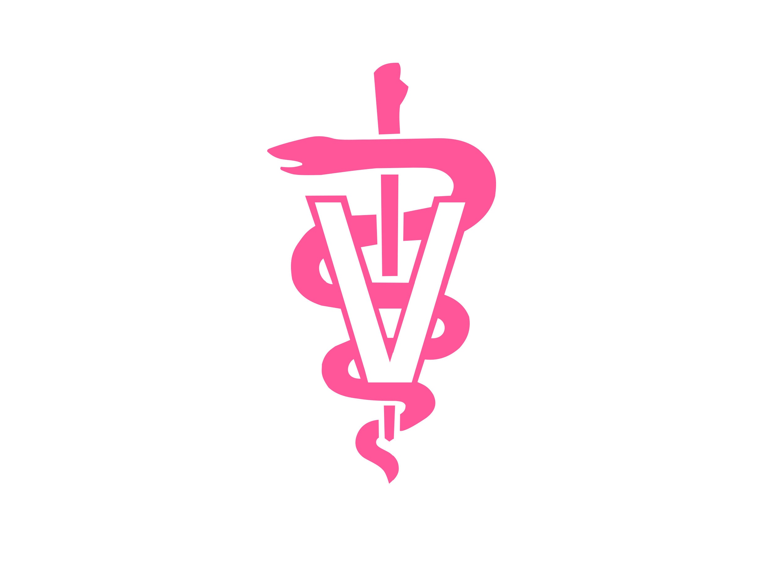 Veterinarian Symbol SVG File Veterinarian Caduceus picture