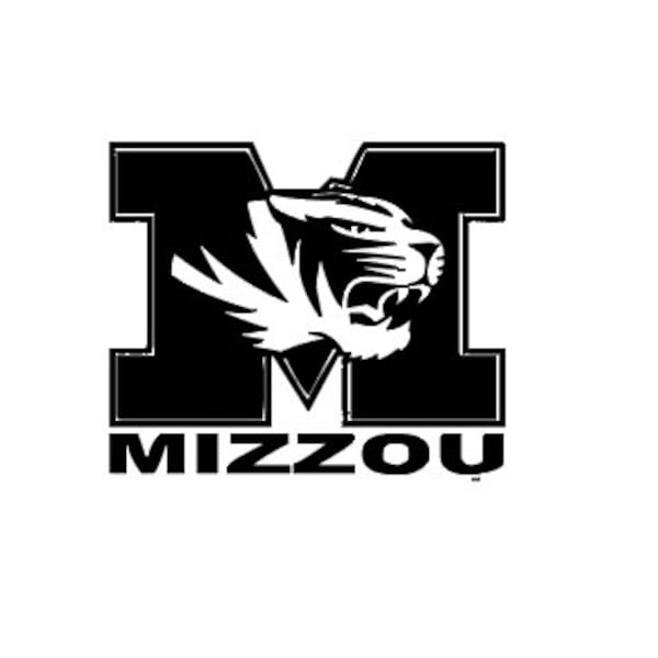 Missouri Tigers Football Vinyl Custom Decal