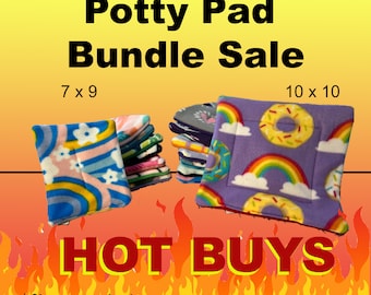 Paquetes de empapadores absorbentes, reversibles y listos para enviar: esquinas para ir al baño, empapadores para el regazo, áreas para comer... para todas las mascotas pequeñas, como cobayas, erizos y hurones.