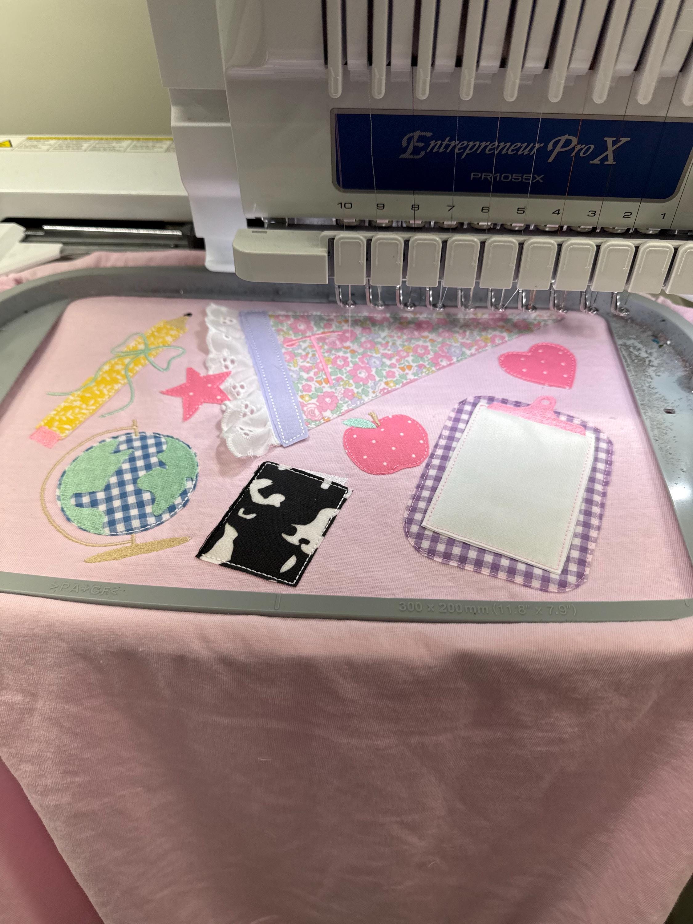 Teacher Spirit Patches Appliqué for Machine Embroidery - Etsy