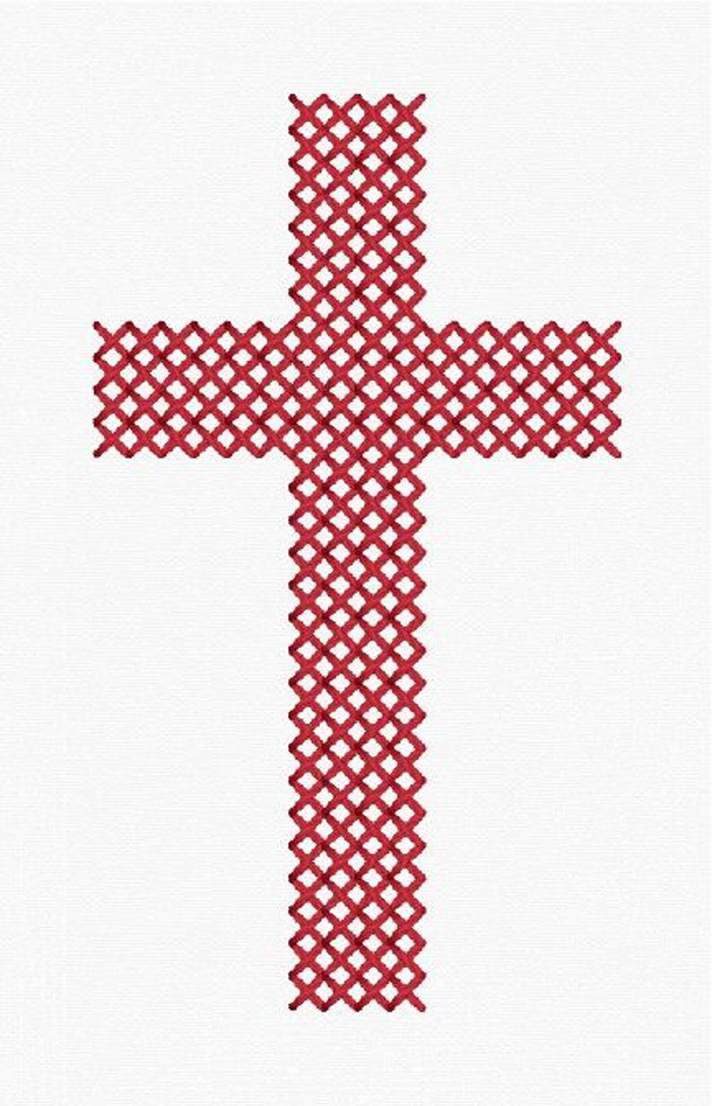 Mini Cross Pattern Mini Cross Stitch Cross Design for Machine Embroidery - Etsy