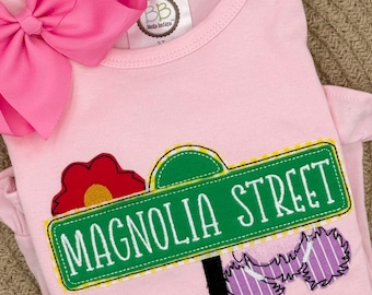 Fun Learning Puppets Street Bean Stitch Applique Design for Machine Embroidery